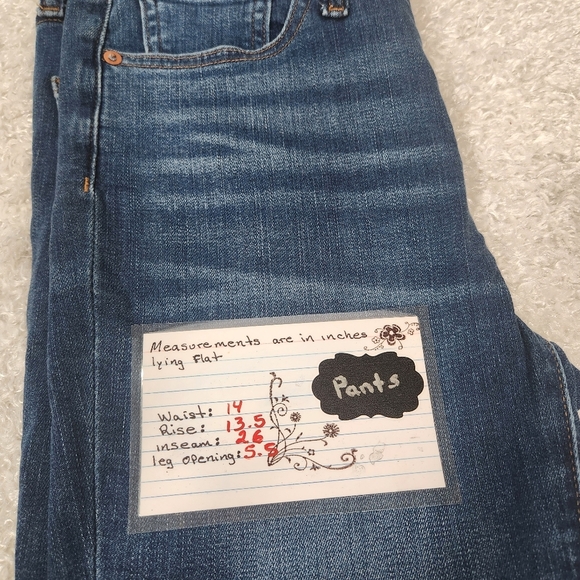 Madewell Women's Blue Mid-Risw Skinny Jeans - Picture 8 of 8